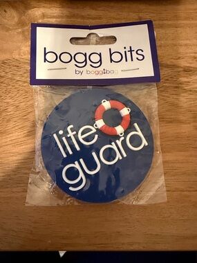 Bogg bag bits - Navy Round Life guard Bag bit